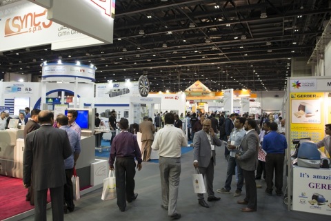 中东迪拜印刷及包装展览会展会现场图片