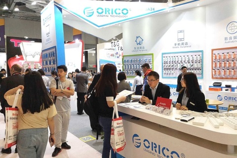 香港环球资源消费电子展览会展会现场图片