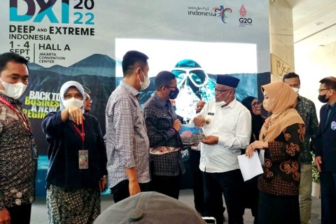 印尼雅加达潜水展DXI展会现场图片