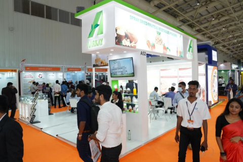 印度食品加工与包装机械展览会展会现场图片