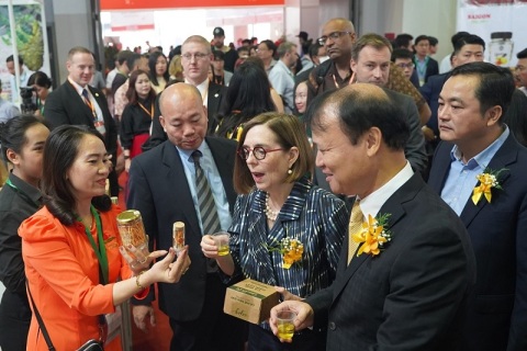 越南胡志明食品饮料展览会展会现场图片