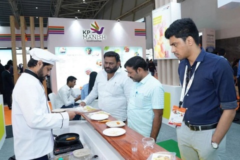 印度食品加工与包装机械展览会展会现场图片