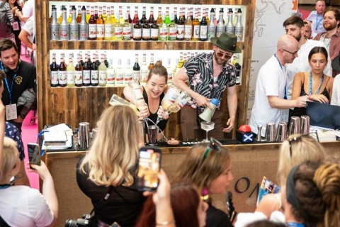 英国伦敦葡萄酒及烈酒展览会展会现场图片