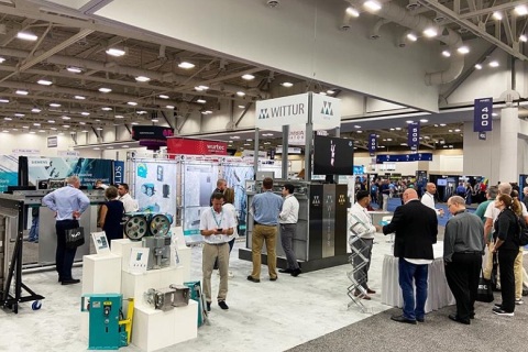 美国电梯展览会展会现场图片