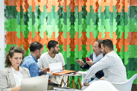 中东迪拜城市园林景观展览会展会现场图片