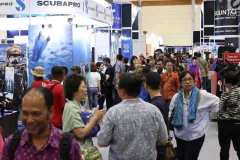 印尼雅加达潜水展DXI展会现场图片