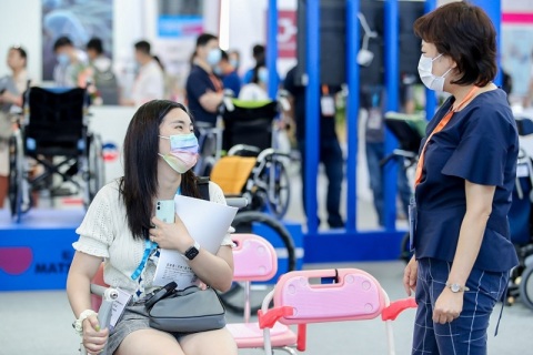 上海国际养老辅具及康复医疗展-上海老博会展会现场图片