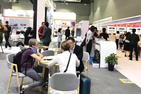 香港环球资源移动电子展览会展会现场图片