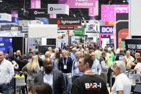 美国纽约餐饮业展览会展会现场图片