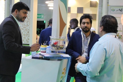 中东迪拜城市园林景观展览会展会现场图片