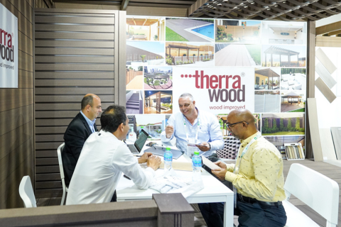 中东迪拜城市园林景观展览会展会现场图片