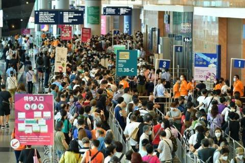 香港美容与健康生活展览会展会现场图片