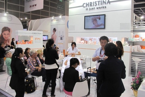 卡思曼伯香港亚太美容展览会展会现场图片