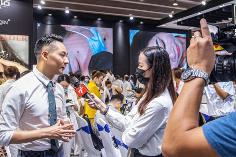 贵阳美容化妆品养生展览会展会现场图片