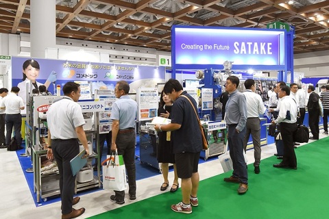 日本食品加工及包装机械设备展展会现场图片