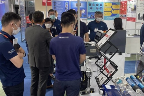 越南消费电子及信息通讯展览会展会现场图片