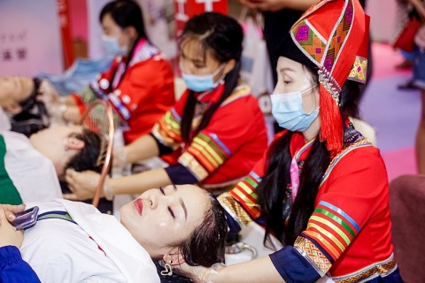 苏州国际美容化妆品展览会展会现场图片