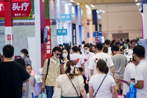 苏州美容化妆品展览会展会现场图片