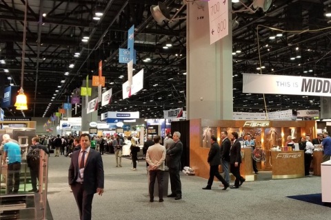 美国食品加工及包装机械展览会展会现场图片