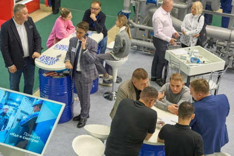 俄罗斯莫斯科食品加工及包装机械展览会展会现场图片