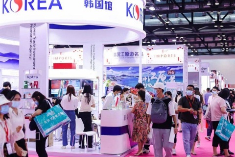 北京国际美容化妆品博览会展会现场图片