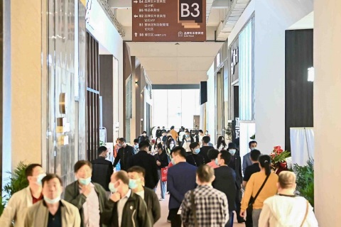 青岛国际家具展展会现场图片