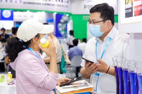 中国上海国际健康天然食品原料展展会现场图片