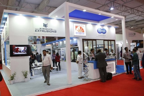 印度铝工业展览会展会现场图片