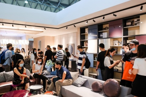上海国际摩登时尚家居展览会展会现场图片