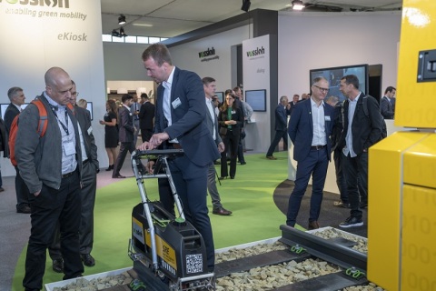 德国柏林轨道交通展览会展会现场图片