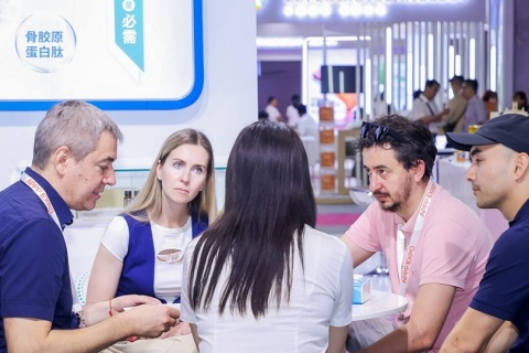 中国上海国际健康天然食品原料展展会现场图片