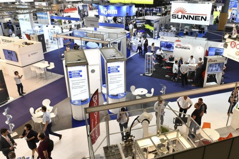 法国工业展览会展会现场图片