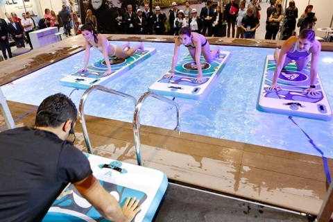 法国里昂泳池桑拿设备展览会展会现场图片