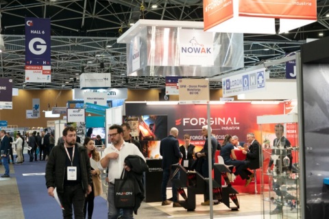 法国工业展览会展会现场图片