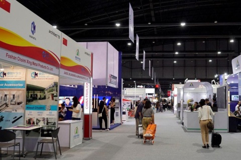 泰国曼谷五金工具展览会展会现场图片