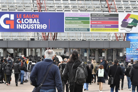 法国工业展览会展会现场图片