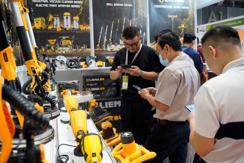 越南胡志明五金工具展览会展会现场图片