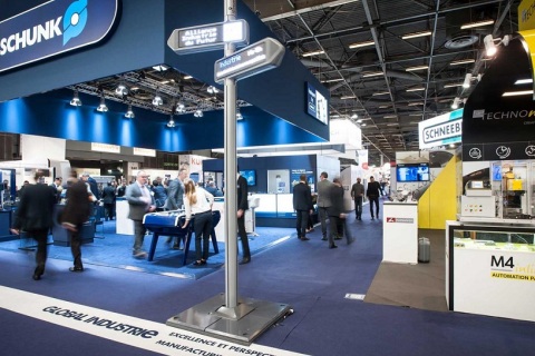 法国工业展览会展会现场图片