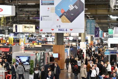 法国工业展览会展会现场图片