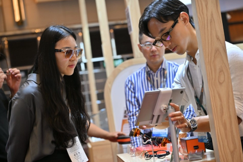 香港国际眼镜展展会现场图片