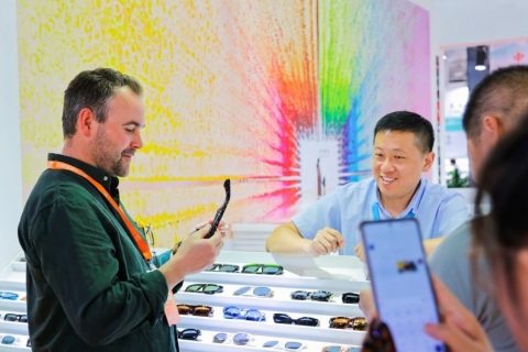 温州国际眼镜展展会现场图片