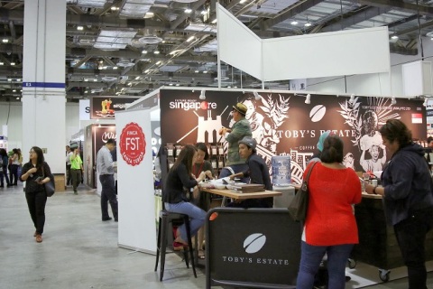 新加坡咖啡茶展览会展会现场图片