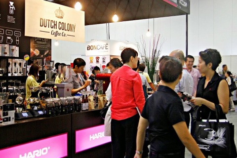 新加坡咖啡茶展览会展会现场图片