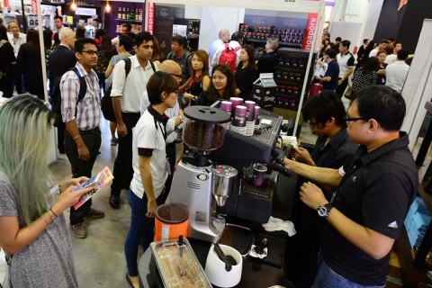 新加坡咖啡茶展览会展会现场图片