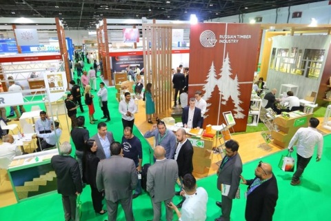 中东迪拜木工机械及家具配件展览会展会现场图片