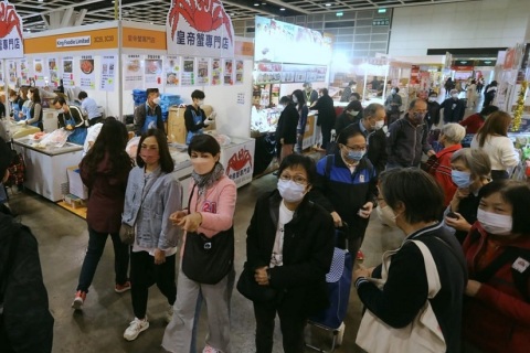 香港冬季购物节展会现场图片