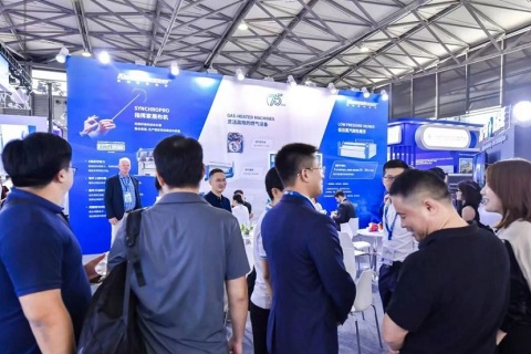 中国纺织品洗涤、皮革护理、清洁设备展-上海洗涤展展会现场图片