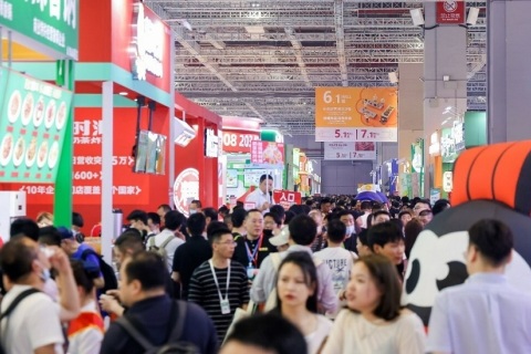 中国上海连锁加盟展展会现场图片