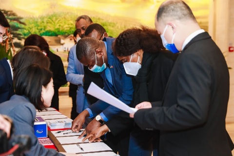 中国非洲经贸博览会展会现场图片