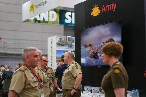 澳洲澳大利亚军警防务展览会展会现场图片